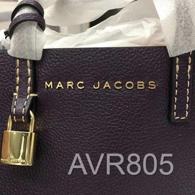 Marc Jacobs Mini Grind Tote Crossbody Bag Grape Brand New With Tags
